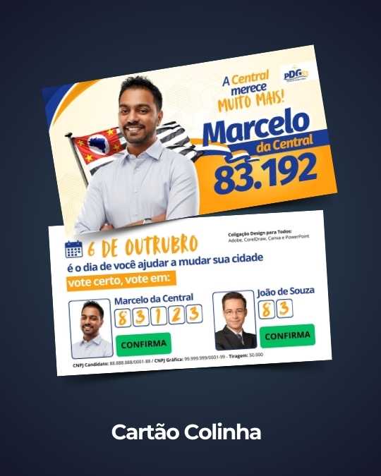 Cartão Colinha